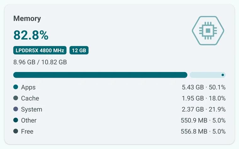 Memory usage